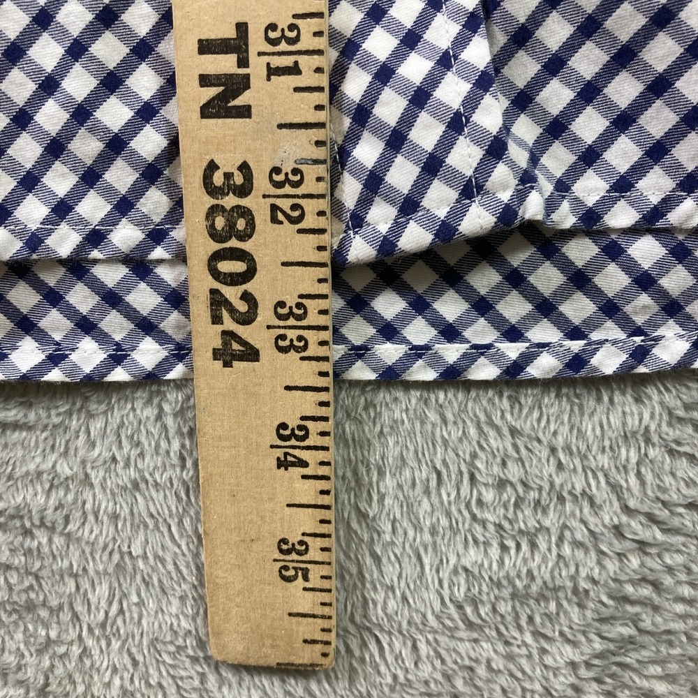 Vintage Tommy Hilfiger Shirt Men XL Blue Button Down Flip Cuff Long Sleeve - Picture 13 of 16